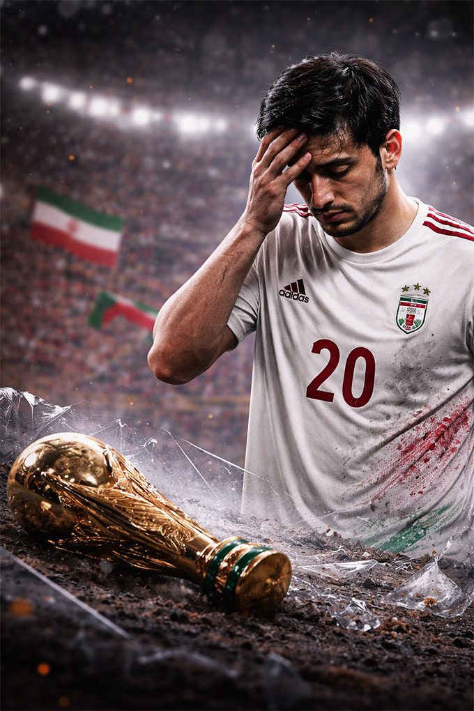 Chỉ một bức ảnh, Azmoun trả giá đắt: Từ biểu tượng Iran thành cái tên bị gạch bỏ