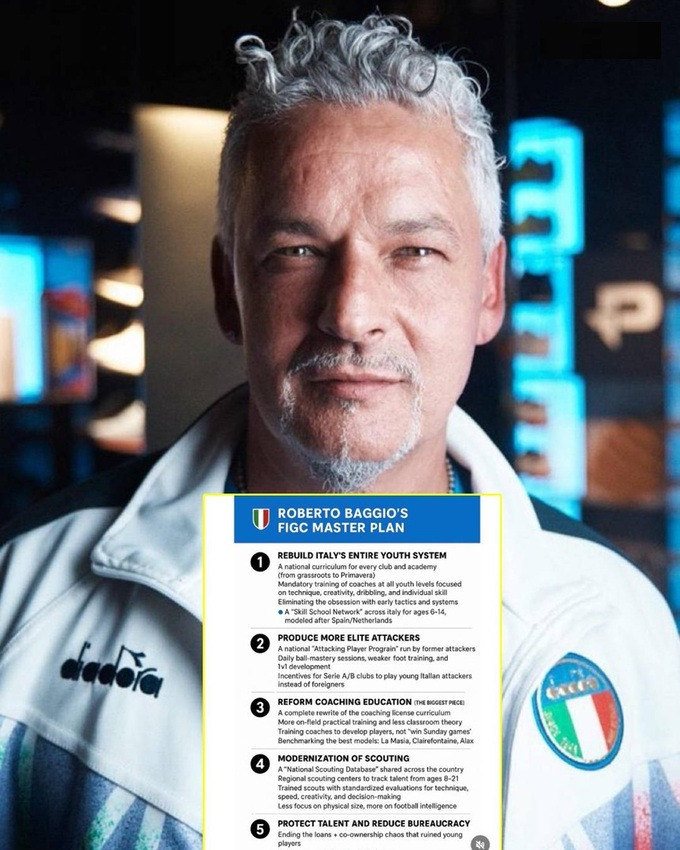 Bóng đá Ý có sẵn ‘công thức hồi sinh’ nhưng đã bỏ quên suốt 15 năm