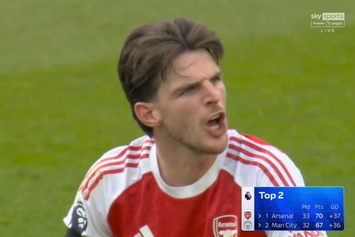 Declan Rice nói 4 từ gây tranh cãi: Niềm tin hay ảo tưởng của Arsenal?