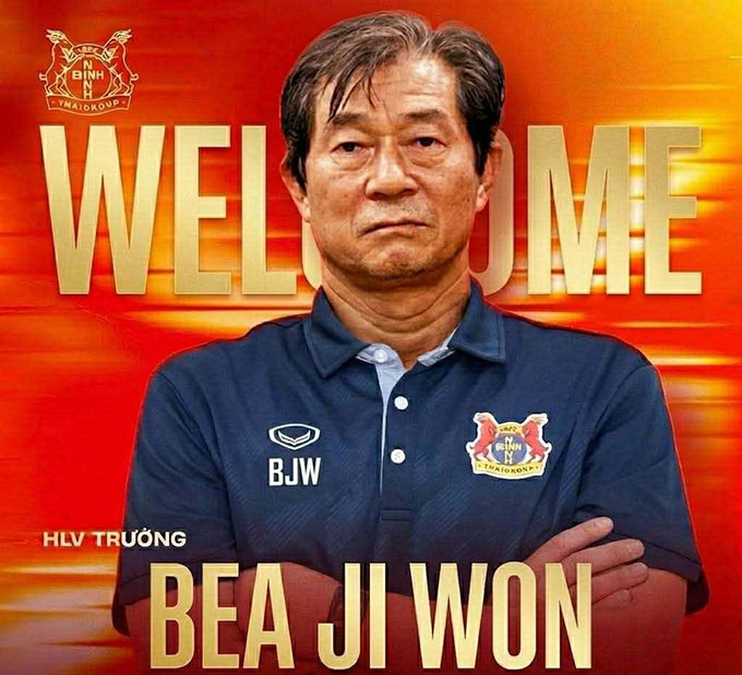 HLV mới, tham vọng lớn: Ninh Bình mơ vô địch V.League