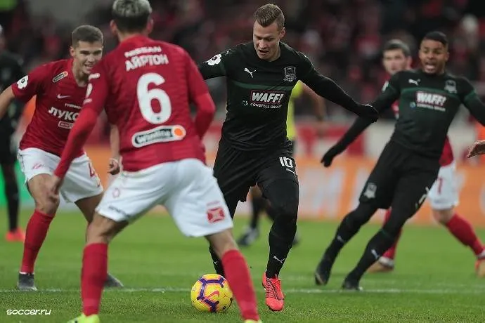Phân tích và dự đoán kèo Spartak Moscow đối đầu Krasnodar, 23h45 ngày 23/4: Trận đấu hấp dẫn