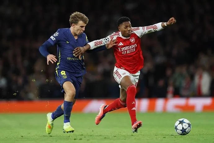 Dự đoán của siêu máy tính cho cuộc đối đầu giữa Atletico Madrid và Arsenal vào lúc 2h00 ngày 30/4