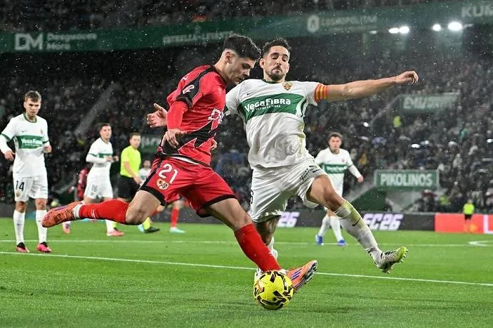 Dự báo kết quả Rayo Vallecano đấu với Elche vào lúc 2h00 ngày 4/4 từ siêu máy tính